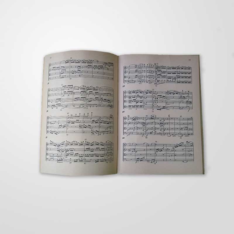 Beethoven Streichquartett Nr. 8 e moll op. 59-2