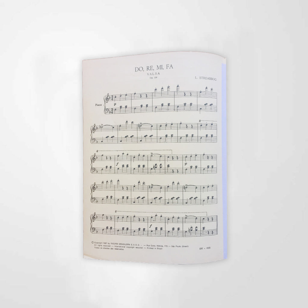 STREABBOG Dó, Ré, Mi, Fá (Valsa, Op. 138)