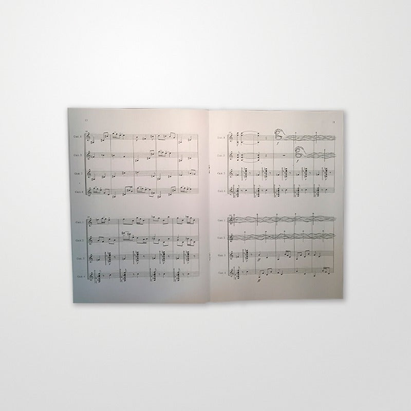FOX ESPECTRAL, para quarteto de violões