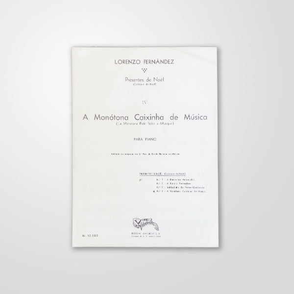 A Monótona Caixinha de Música