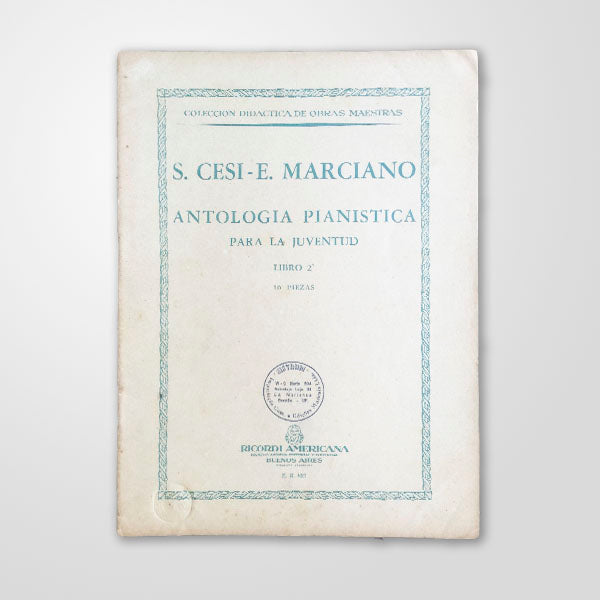 Antologia Pianistica para la Juventud, libro 2º