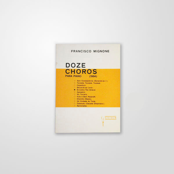 Encontro Tão Amável, da série Doze Choros