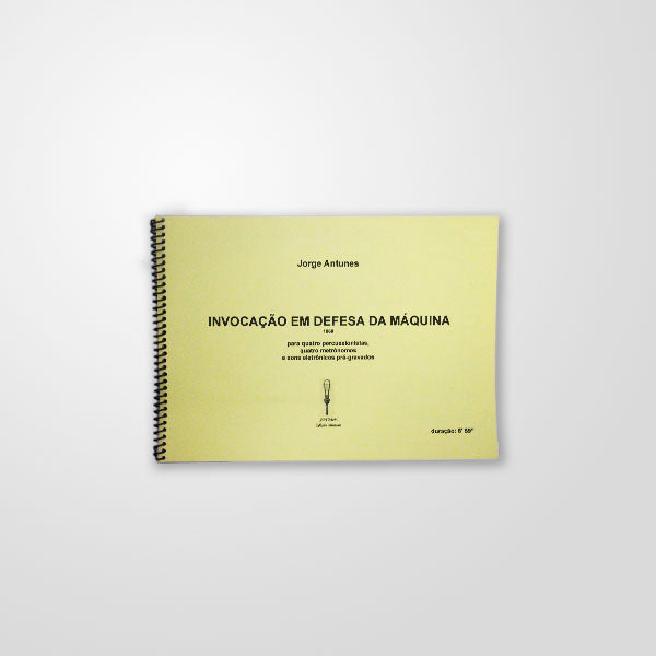 Invocação em Defesa da Máquina