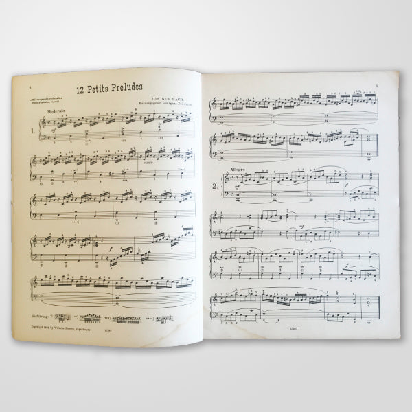 Kleine Präludien und Fughetten (petits Préludes et Fughettes)
