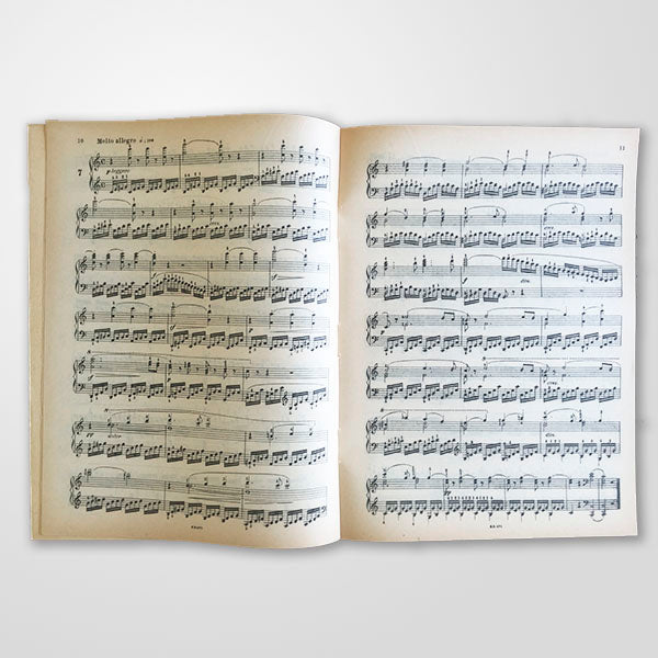 La Escuela de la Velocidad- 40 Exercícios, para Piano, Op. 299
