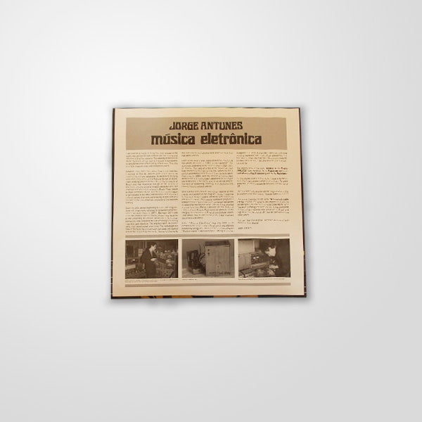 Jorge Antunes, Música Eletrônica
