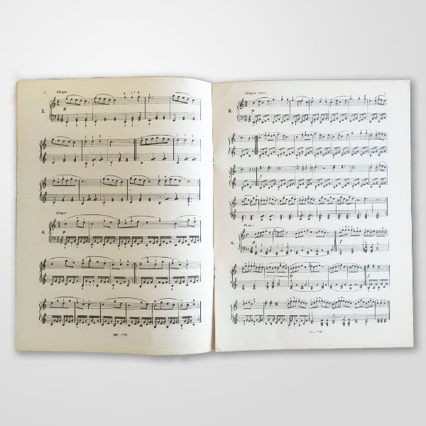 Os Cinco Dedos- 24 Melodias muito fáceis sobre as cinco notas para Piano, Op. 777