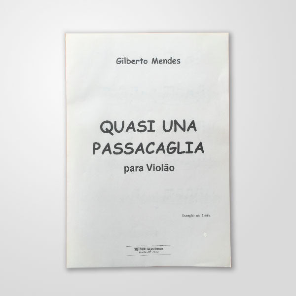 Quasi una Passacaglia