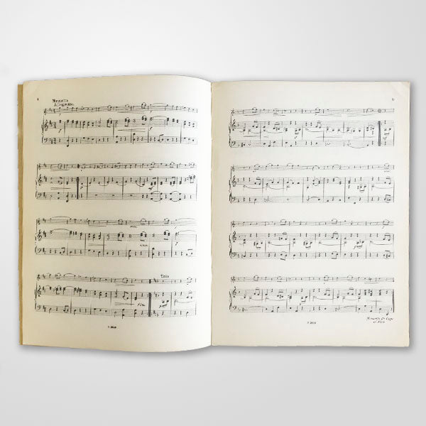 Sechs Trios, para flauta e piano, volume 2