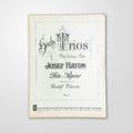Sechs Trios, para flauta e piano, volume 1