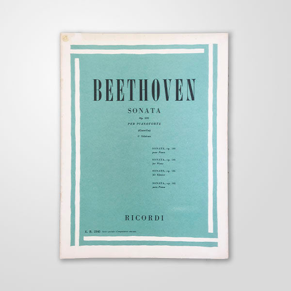 Sonata, op. 101