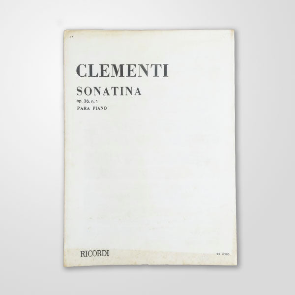 Sonatina Op. 36, nº 1